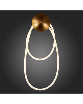 SL6102.301.30 Светильник настенный ST-Luce Латунь/Белый LED 1*30W 4000K Sagrato-foto6