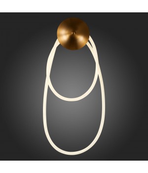 SL6102.301.30 Светильник настенный ST-Luce Латунь/Белый LED 1*30W 4000K Sagrato-foto6