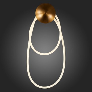 SL6102.301.30 Светильник настенный ST-Luce Латунь/Белый LED 1*30W 4000K Sagrato-foto6