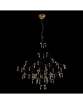 SL797.203.114 Люстра подвесная ST-Luce Золотистый, Шампань LED 114*0,45W 3000K GRAVETTA-foto4