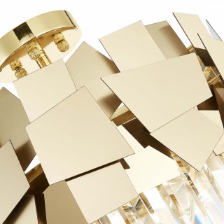 SL1232.202.05 Люстра потолочная ST-Luce Золотистый/Прозрачный, Золотистый E14 5*60W CASERTA-foto4