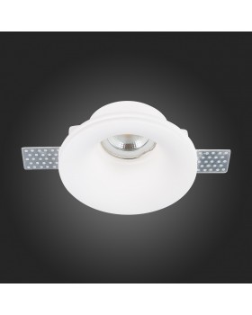 ST254.318.01 Св-к встр. из гипса белый GU10 1*50W IP20 D120xH50 180-240V Без ламп ST252–254 GYPSUM-foto6