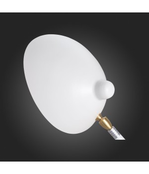 SL305.504.01 Прикроватная лампа ST-Luce Белый/Белый E27 1*60W SPRUZZO-foto12