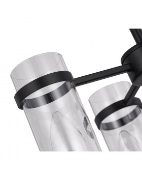 SL334.403.04 Люстра подвесная ST-Luce Черный, Никель/Прозрачный E14 4*60W BICHERO-foto10