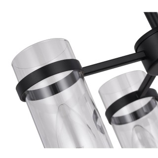 SL334.403.04 Люстра подвесная ST-Luce Черный, Никель/Прозрачный E14 4*60W BICHERO-foto10