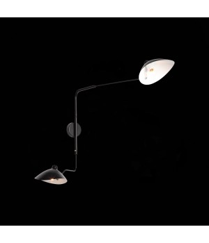 SL305.401.02 Светильник настенный ST-Luce Черный/Черный, Белый E27 2*60W SPRUZZO-foto6