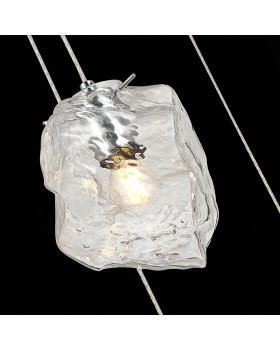 SL1175.103.05 Светильник подвесной ST-Luce хром/прозрачный E14 5*40W Portici-foto6