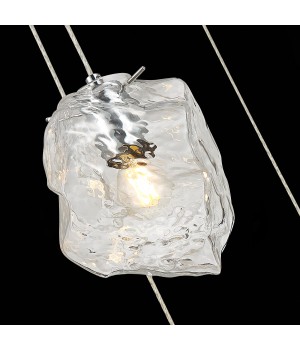 SL1175.103.05 Светильник подвесной ST-Luce хром/прозрачный E14 5*40W Portici-foto6