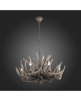 SL154.703.06 Люстра подвесная ST-Luce Серый E14 6*40W CORNA-foto8