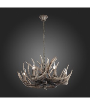 SL154.703.06 Люстра подвесная ST-Luce Серый E14 6*40W CORNA-foto8