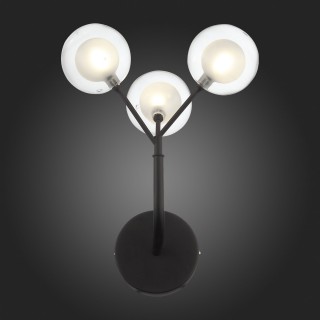 SL376.401.03 Бра ST-Luce Черный/Прозрачный, Белый G4 LED 3*2W - DEMELE-foto9