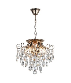 SL846.202.06 Люстра подвесная ST-Luce Золотистый/Прозрачный E14 6*40W ORECCHINI-foto16