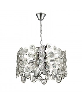 SL1103.103.08 Светильник подвесной ST-Luce Хром/Прозрачный,Хром E14 8*60W LETINA-foto14