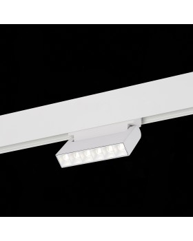 ST364.546.06 Магнитный трековый светильник белый LED 1*6W 4000K 532Lm Ra>80 36° IP20 L120xW22xH108 48V NANE-foto4