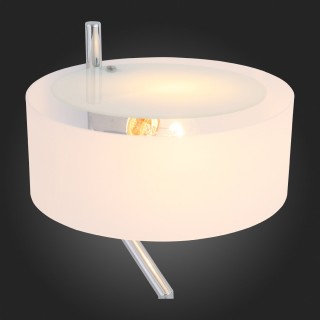 SL483.504.01 Прикроватная лампа ST-Luce Хром/Белый E27 1*60W (из 2-х коробок) FORESTA-foto8