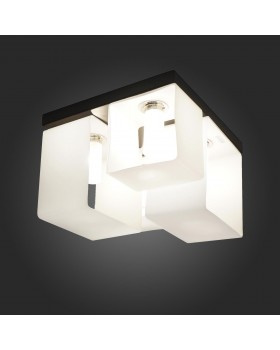 SL536.502.04 Люстра потолочная ST-Luce Черный/Белый G9 4*5W CONCRETO-foto3