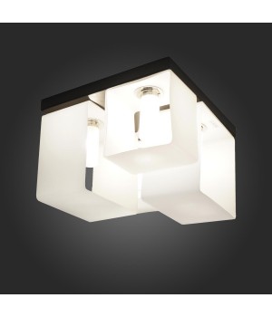 SL536.502.04 Люстра потолочная ST-Luce Черный/Белый G9 4*5W CONCRETO-foto3