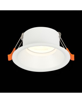 ST201.508.01 Св-к встр. Мат. белый GU10 1*50W D89xH40 220V Без ламп NOBARRA-foto4