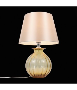 SL968.904.01 Прикроватная лампа ST-Luce Хром, Янтарный/Бежевый E27 1*60W (из 2-х коробок) AMPOLLA-foto3