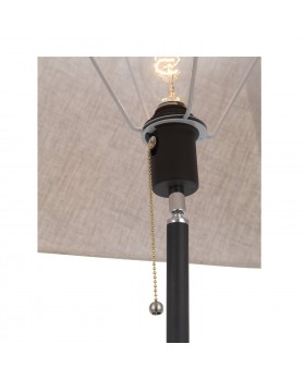 SLE302.415.01 Торшер ST-Luce Черный, Коричневый/Бежевый E27 1*40W MENOLA-foto2