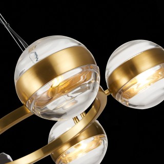 SL1156.303.05 Светильник подвесной ST-Luce Латунь/Прозрачный G9 5*5W BALA-foto6