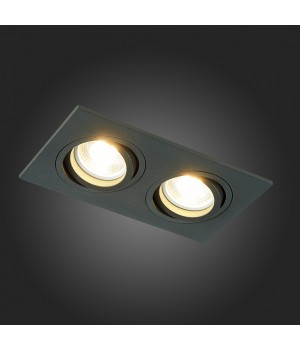 ST251.408.02 Св-к встр. Черный GU10 2*50W IP20 L170xW92xH27 220V Без ламп ST251-foto9