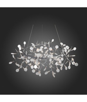 SL379.103.135 Люстра подвесная ST-Luce Серебристый/Белый LED 135*0,3W 3500K RAFINA-foto3