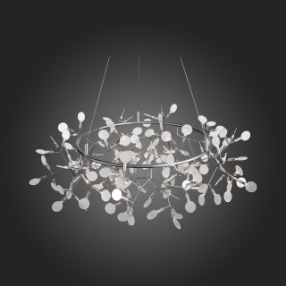 SL379.103.135 Люстра подвесная ST-Luce Серебристый/Белый LED 135*0,3W 3500K RAFINA-foto3