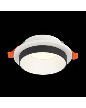 ST206.508.01 Св-к встр. Мат. белый GU10 1*50W D92xH41 220V Без ламп CHOMIA-foto4