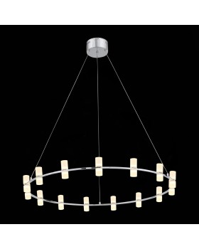 SL799.103.15 Люстра подвесная ST-Luce Хром/Белый LED 15*4W 3200K CILINDRO-foto5