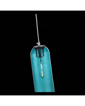 SL1145.183.01 Светильник подвесной ST-Luce Хром/Голубой E27 1*60W CALLANA-foto6