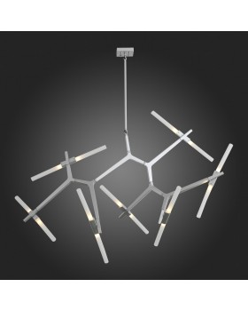 SL947.102.14 Люстра потолочная ST-Luce Серебристый/Белый G9 14*5W LACONICITA-foto5