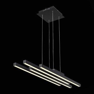 SL933.403.04 Люстра подвесная ST-Luce Черный/Белый,Черный LED 1*38W 3000K/4000K/6000K SAMENTO-foto4