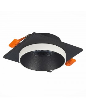 ST206.418.01 Св-к встр. Мат. черный GU10 1*50W L92xW92xH41 220V Без ламп CHOMIA-foto2