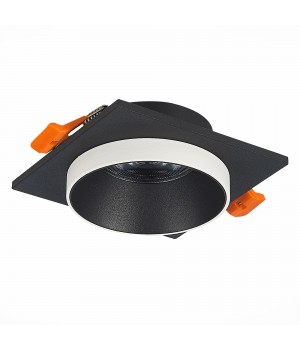 ST206.418.01 Св-к встр. Мат. черный GU10 1*50W L92xW92xH41 220V Без ламп CHOMIA-foto2