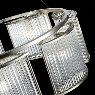 SL1627.103.07 Люстра подвесная ST-Luce Хром/Прозрачный E14 7*40W Velletri-foto6