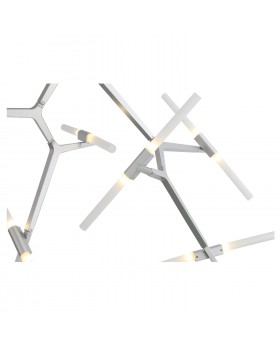 SL947.102.14 Люстра потолочная ST-Luce Серебристый/Белый G9 14*5W LACONICITA-foto12