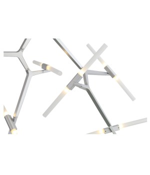 SL947.102.14 Люстра потолочная ST-Luce Серебристый/Белый G9 14*5W LACONICITA-foto12