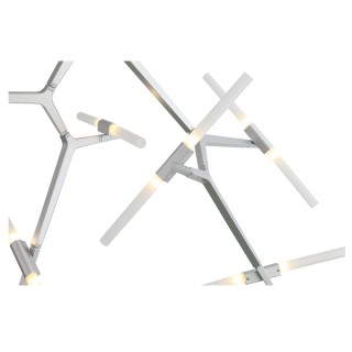 SL947.102.14 Люстра потолочная ST-Luce Серебристый/Белый G9 14*5W LACONICITA-foto12