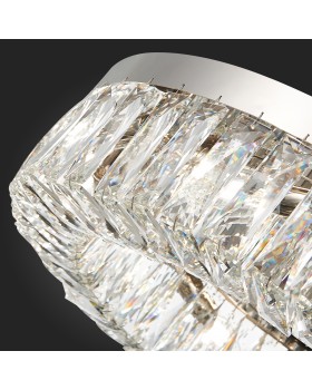 SL1226.102.08 Люстра потолочная ST-Luce Никель/Прозрачный E14 8*40W Rifrazio-foto3