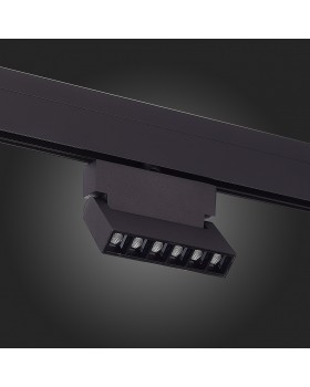 ST362.436.06 Магнитный трековый светильник Черный LED 1*6W 3000K 532Lm Ra>80 36° IP20 L120xW22xH134 48V ANDRE-foto8