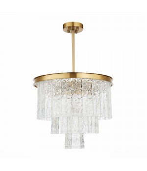 SL1230.302.06 Люстра потолочная ST-Luce Латунь/Прозрачный E14 6*60W STABIA-foto2