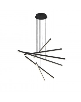 SL394.423.06 Люстра подвесная ST-Luce Черный/Белый LED 1*100W 4000K BASONI-foto10