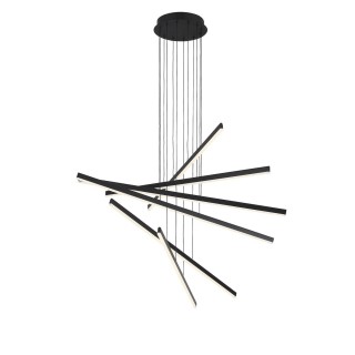 SL394.423.06 Люстра подвесная ST-Luce Черный/Белый LED 1*100W 4000K BASONI-foto10