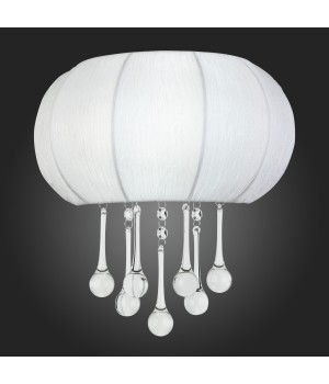 SL350.051.02 Бра ST-Luce Хром/Белый, Прозрачный E14 2*40W PREFERITA-foto5