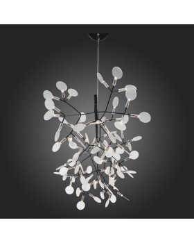 SL379.403.81 Люстра подвесная ST-Luce Черный/Белый LED 81*0,5W 3500K RAFINA-foto3