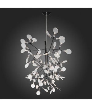 SL379.403.81 Люстра подвесная ST-Luce Черный/Белый LED 81*0,5W 3500K RAFINA-foto3