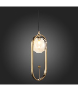 SL1201.203.01 Подвес ST-Luce Бронзовый/Коньячный G9 1*5W CIRCONO-foto9