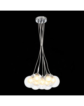 SL431.113.07 Светильник подвесной ST-Luce Хром/Прозрачный, Белый G9 7*5W DUALITA-foto4