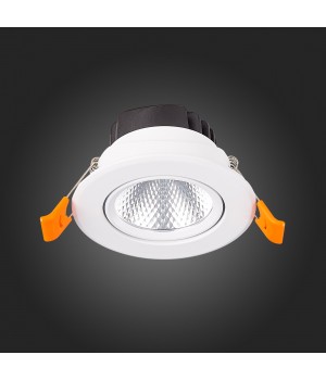 ST211.548.08.24 Св-к встр. Белый LED 1*8W 4000K 640Lm Ra80 24° IP20 D86xH50 220-240V MIRO-foto4